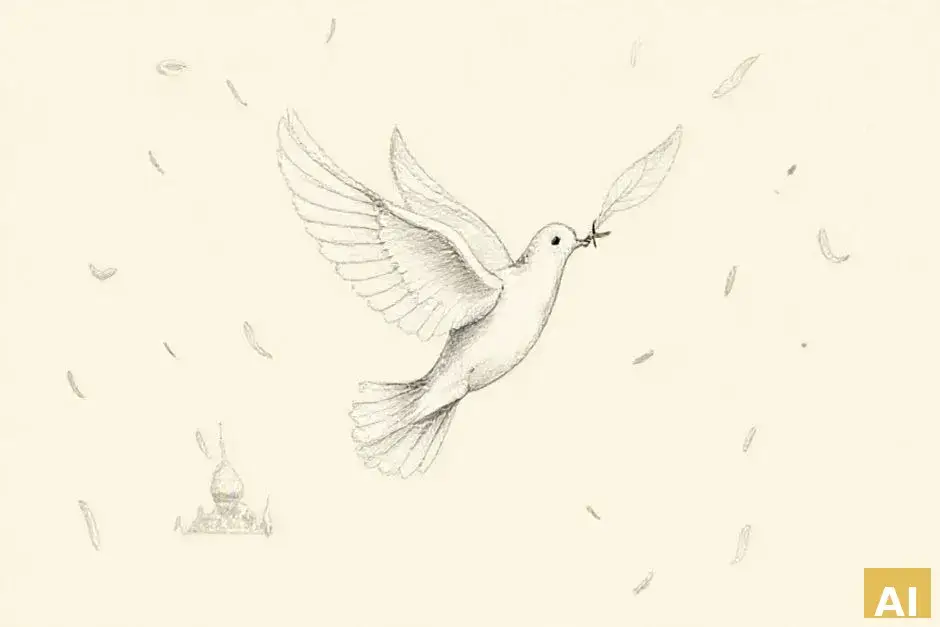 Зеленский готов представить США доработанный мирный план при поддержке Европы (AI-иллюстрация)