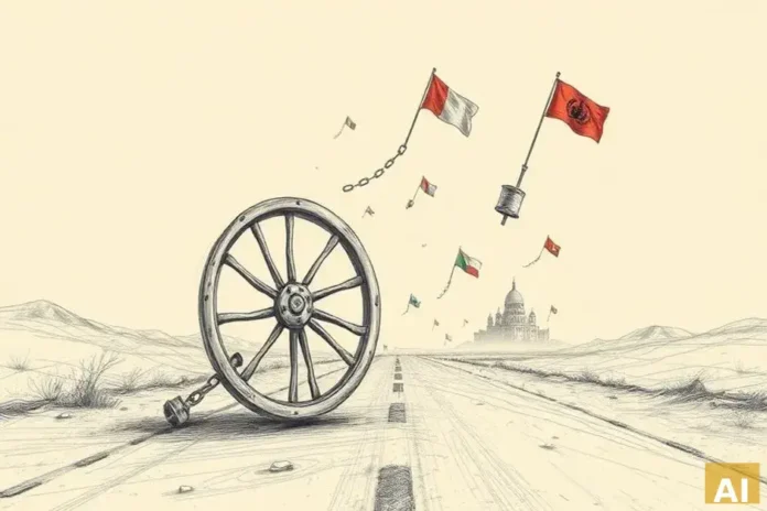 2025 год стал самым смертоносным на дорогах Израиля за два десятилетия (AI-иллюстрация)