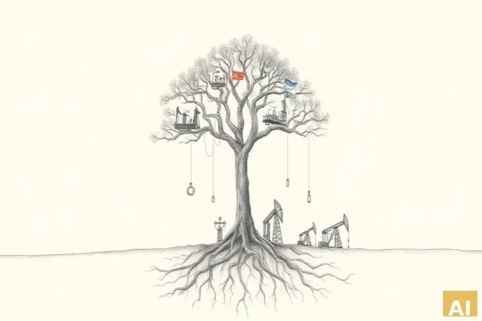 Wood получила контракты на сумму более 1 миллиарда долларов в странах Ближнего В (AI-иллюстрация)