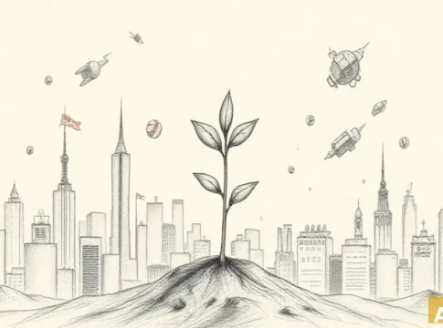 Иерусалим: новые жилые комплексы изменят облик района Армон ха-Нацив (AI-иллюстрация)