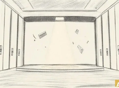 Театрам Израиля грозит коллапс из-за сокращения бюджета Министерства культуры (AI-иллюстрация)