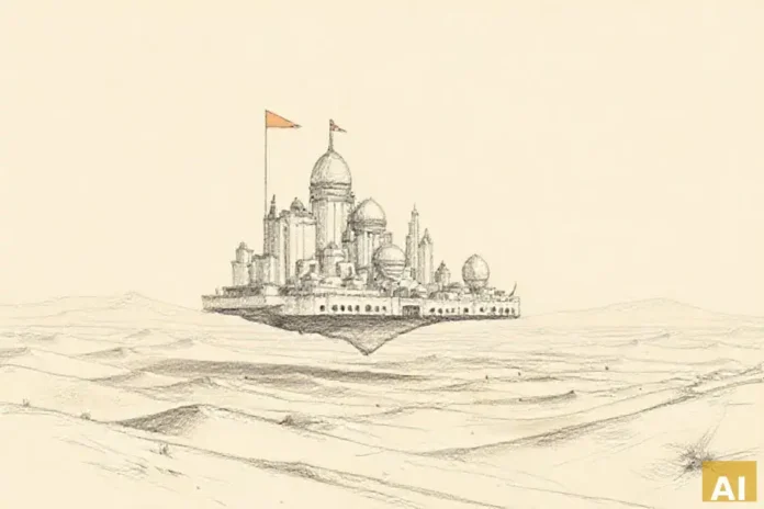 В Эйлате открылся новый гостинично-жилой комплекс, а в Димоне строится крупный т (AI-иллюстрация)