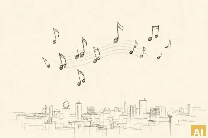 Талантливый музыкант Илль Сандман выступит на новом фестивале в Тель-Авиве (AI-иллюстрация)