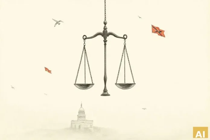 Протесты против правительства: семьи жертв 7 октября и жители севера требуют гос (AI-иллюстрация)