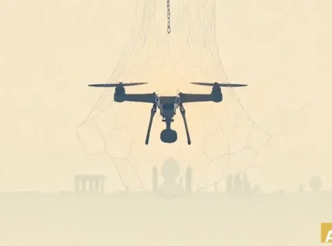 Сенат США одобрил закон о борьбе с опасными дронами (AI-иллюстрация)