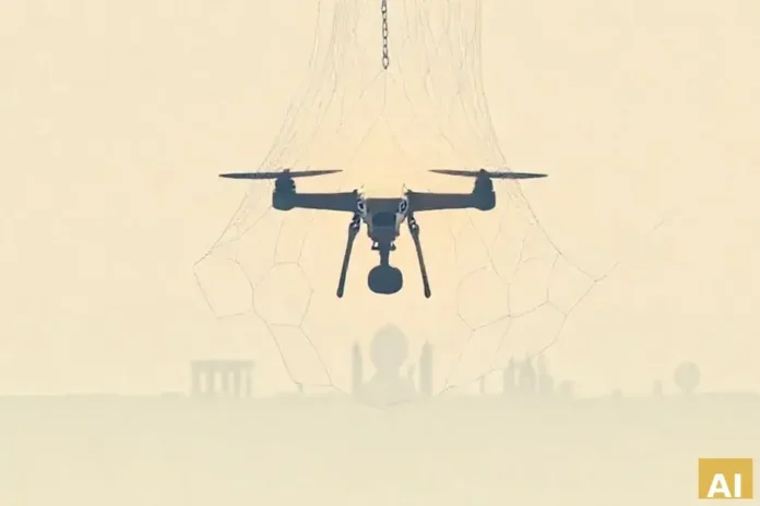 Сенат США одобрил закон о борьбе с опасными дронами (AI-иллюстрация)