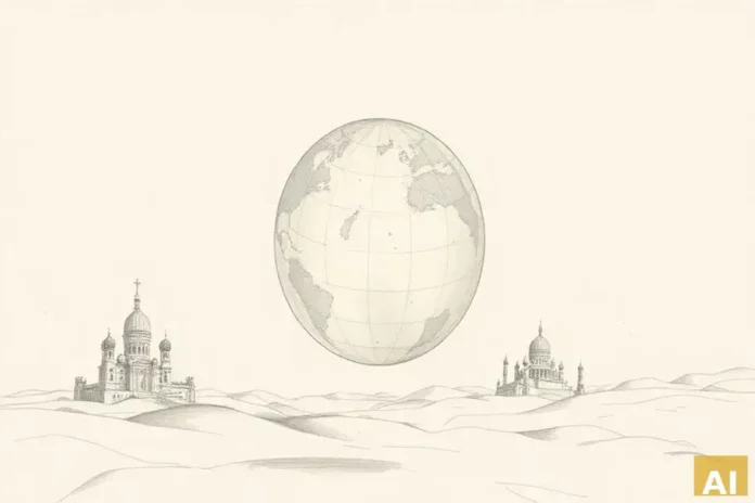 Энионы: Частицы-хамелеоны переворачивают квантовый мир (AI-иллюстрация)