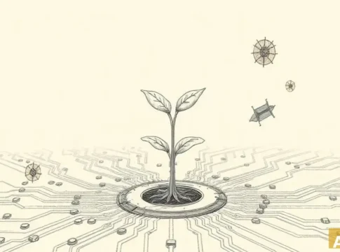 Израильские стартапы меняют мир: от еды до медицины (AI-иллюстрация)