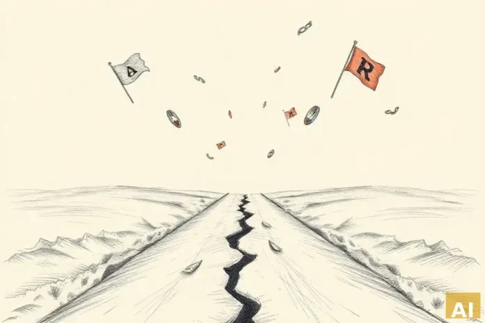 США: Агенты ICE открыли огонь по водителю, пытавшемуся их задавить (AI-иллюстрация)