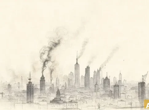 Пожар в Реховоте: трое госпитализированы с отравлением дымом (AI-иллюстрация)