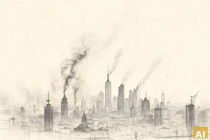 Пожар в Реховоте: трое госпитализированы с отравлением дымом (AI-иллюстрация)