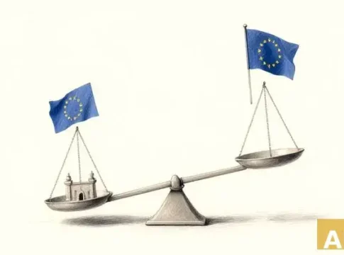 TikTok в шаге от запрета в Европе: ирландский суд приостановил решение (AI-иллюстрация)