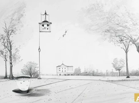 Тель-Авив: Кофейни на колесах получат прописку в парках (AI-иллюстрация)