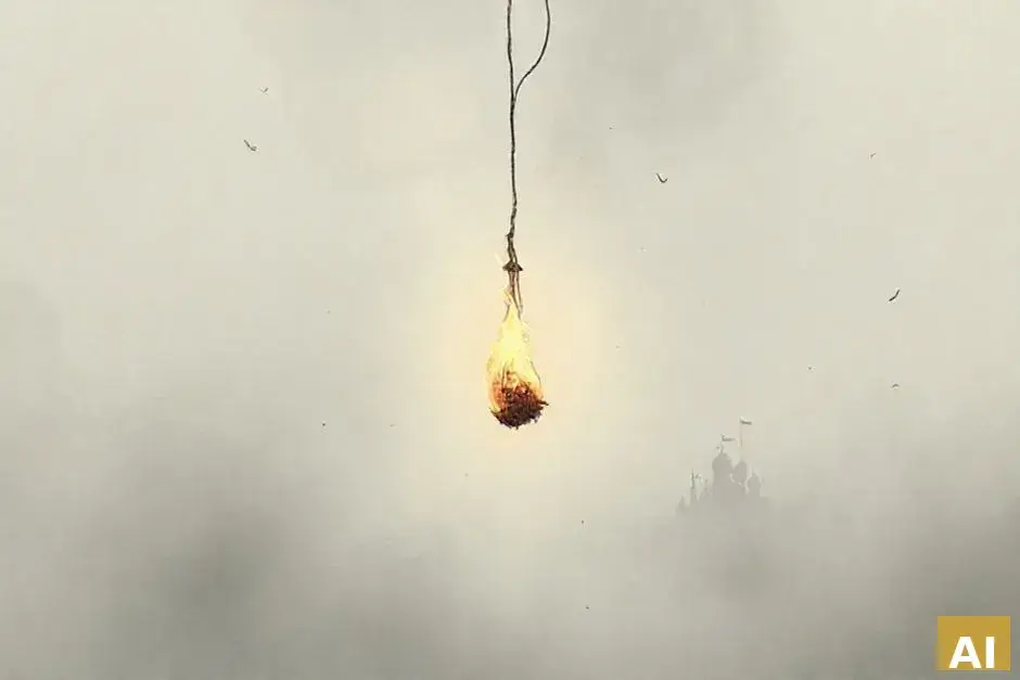 Ребенок в критическом состоянии после пожара в Рамот, Иерусалим (AI-иллюстрация)