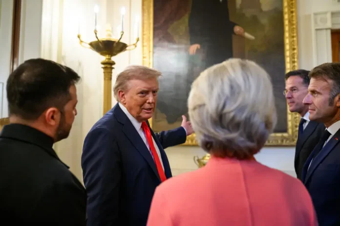 Европа пытается остановить Трампа от подписания поспешного мирного соглашения по Украине Европа пытается остановить Трампа от подписания поспешного мирного соглашения по Украине