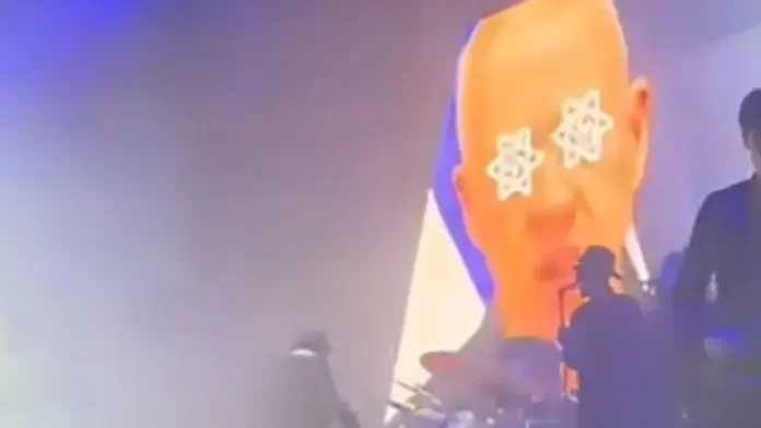 Шотландская группа Primal Scream вызвала гнев из-за антисемитского видеоряда на концерте