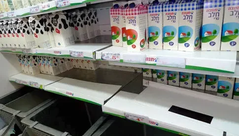 Минфин Израиля снижает цену на сырое молоко на 15%, чтобы стимулировать выход фермеров из отрасли