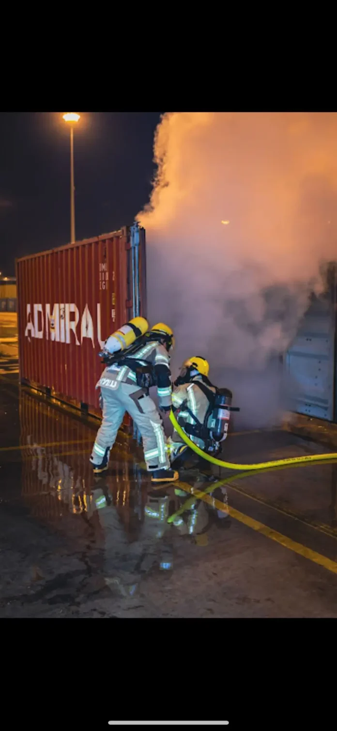В порту Ашдода прошли масштабные учения по борьбе с пожарами и опасными веществами на судах