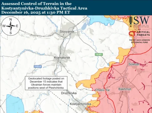 Аналитики ISW: Захват всего Донбасса Россией маловероятен до 2027-2028 годов