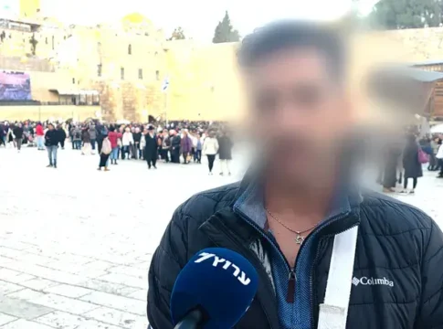 Израильский боец, раненный в Сирии, посетил Стену Плача