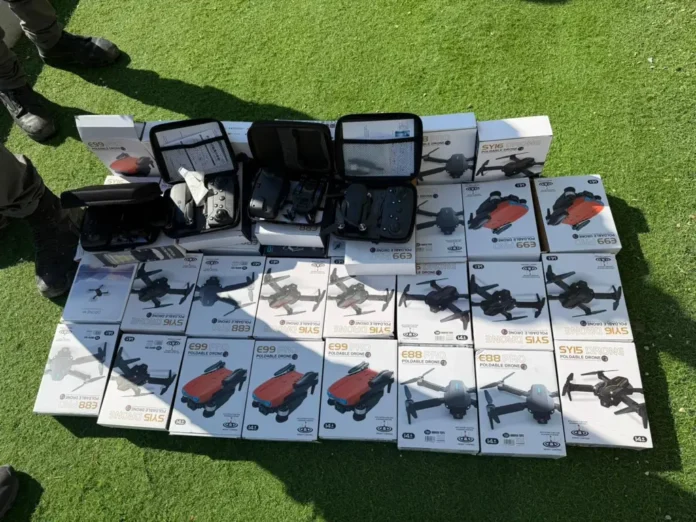 В Хевроне изъяты десятки дронов, которые могли использоваться для террористической деятельности