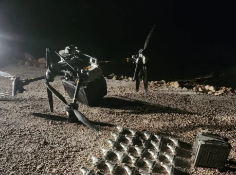 ЦАХАЛ перехватил 40 пистолетов: контрабанда дроном на восточной границе