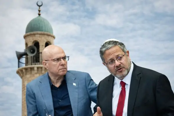 Бен-Гвир и Фогель: мечети под контроль, штрафы до 50 000 шекелей