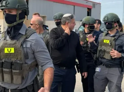 Бен-Гвир в Тарабине: «Либо белый флаг, либо белый флаг»