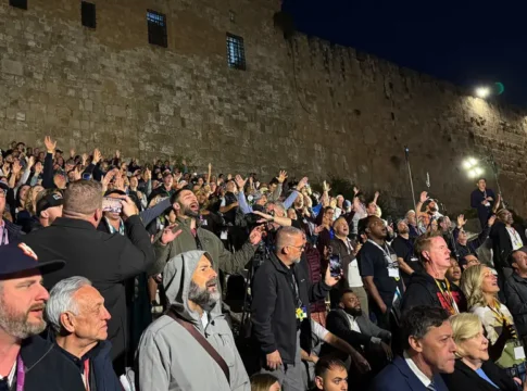 Пастыри из США и других стран посетили Стену Плача в Иерусалиме