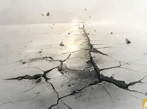 Трагедия на шоссе 80: молодая женщина погибла в ДТП (AI-иллюстрация)