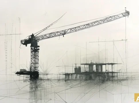 Смерть на стройке: 47 погибших в 2025 году, вдвое больше, чем в Европе (AI-иллюстрация)