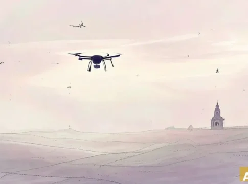 ЦАХАЛ готовится к дронам-убийцам: автопилот на границе (AI-иллюстрация)