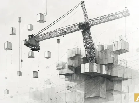 Работодатель-нарушитель: незаконные рабочие на стройке в Петах-Тикве (AI-иллюстрация)