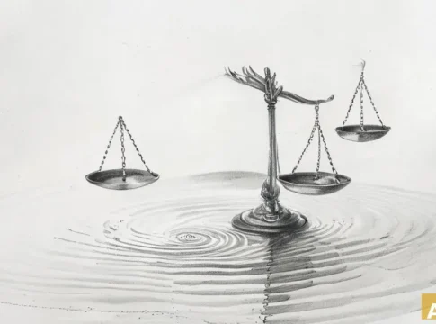 Лапид присоединился к протестующим против призыва (AI-иллюстрация)