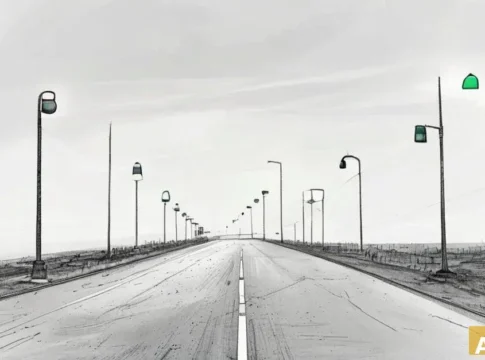 Транспортный коллапс по субботам: реформа «справедливости» не работает (AI-иллюстрация)