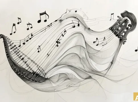 Насрин: от драм до хитов – новая звезда израильской сцены (AI-иллюстрация)