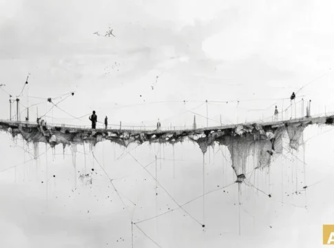 США и Европа: история раздоров (AI-иллюстрация)