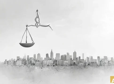 Центральный ТЦ Арада продан: жители опасаются «захвата» города (AI-иллюстрация)