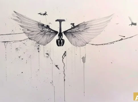 Украина и Германия отказались от дронов HX-2 (AI-иллюстрация)