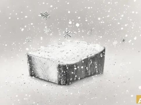 Украинский оператор дрона доставил хлеб пожилой женщине по ее просьбе из снега (AI-иллюстрация)