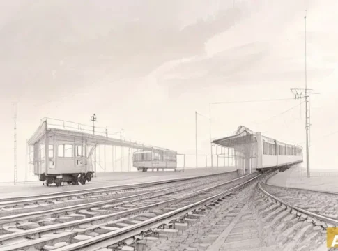 15 миллиардов шекелей на экспресс-поезд: решит ли он пробки на юге? (AI-иллюстрация)