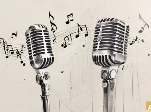 Аяль Голан возвращается на сцену Экспо Тель-Авив (AI-иллюстрация)