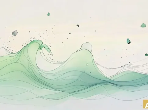 «Эгед» меняет цвет: прощай, зеленый, здравствуй, синий! (AI-иллюстрация)