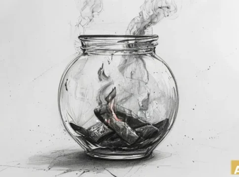 Жительница Димоны обвиняется в двойном поджоге в Тель-Авиве (AI-иллюстрация)