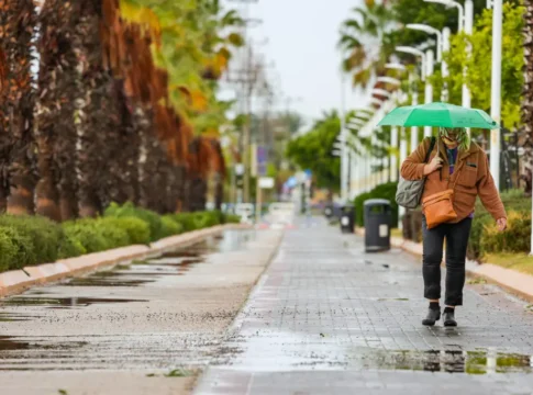 Погода в Израиле: Передышка от бури, но дожди вернутся