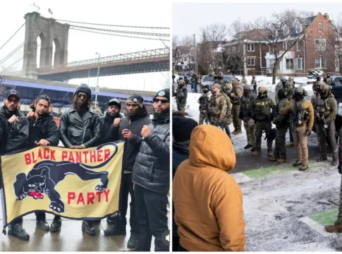 «Вооружитесь или умрите»: «Черные пантеры» вышли на улицы против иммиграционных агентов Трампа