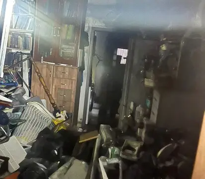 Житель Нетании госпитализирован в тяжелом состоянии после пожара в квартире