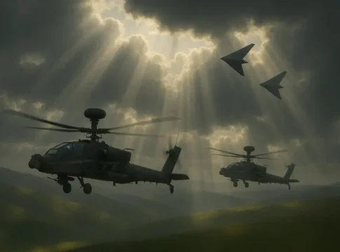 Великобритания выбирает разработчиков дронов-«напарников» для вертолетов Apache