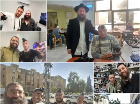 Хасиды в Кирьят-Гате: розыгрыш билета к Ребе и сбор средств