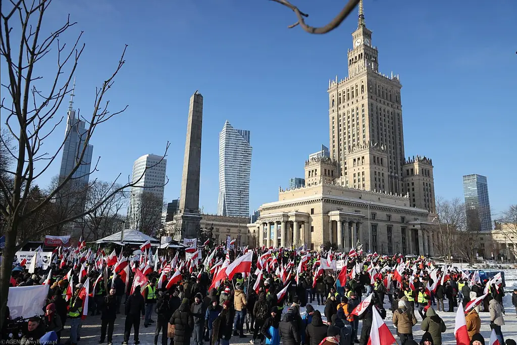 Польские фермеры вышли на массовый протест против сделки ЕС-Меркосур
